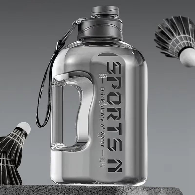 Large Capacity 2 Liter Water Bottle Sports Gym Water Kettle for Camping Travel BPA Free Drinking Bottles