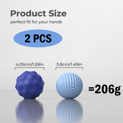 Scroll Atomic Irritability Balls Silicone Magnetic Sensory Balls Adult anti Stress Hand Practice Massage Balls Fidget Worry Ball