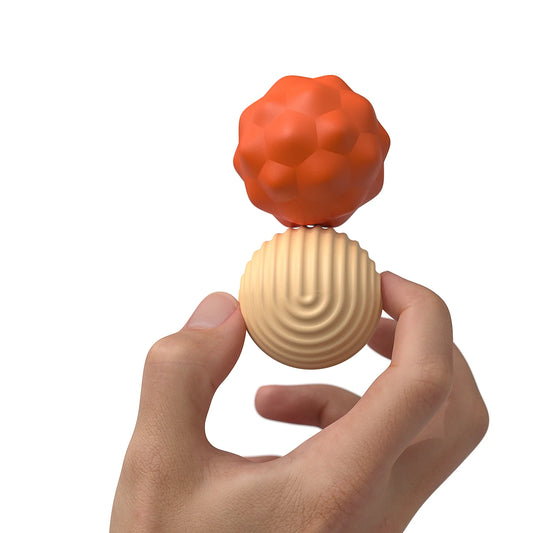 Scroll Atomic Irritability Balls Silicone Magnetic Sensory Balls Adult anti Stress Hand Practice Massage Balls Fidget Worry Ball