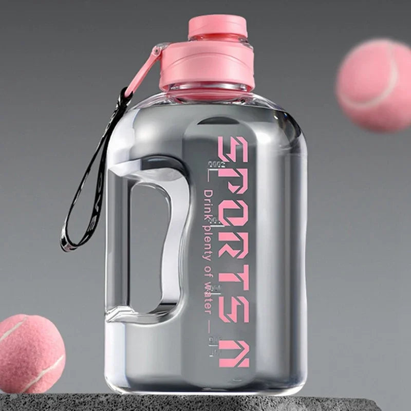 Large Capacity 2 Liter Water Bottle Sports Gym Water Kettle for Camping Travel BPA Free Drinking Bottles