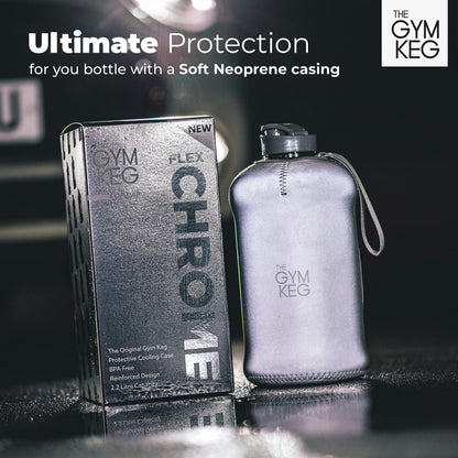 The Sports Water Bottle 2.2 L Insulated | Half Gallon | Carry Handle | Big Water Jug